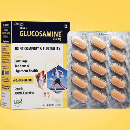 Origins Nutra Vegan Glucosamine Complete Joint Support (30 Tablets)