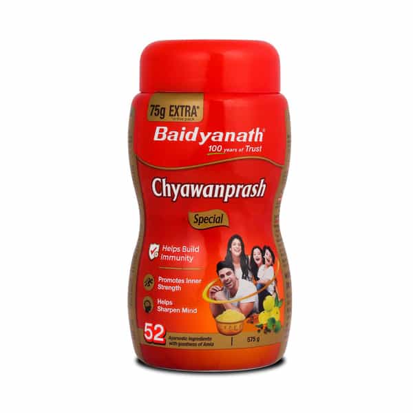 Baidyanath Ayurved Chyawanprash Special 500G + 75G Extra | Immunity Booster