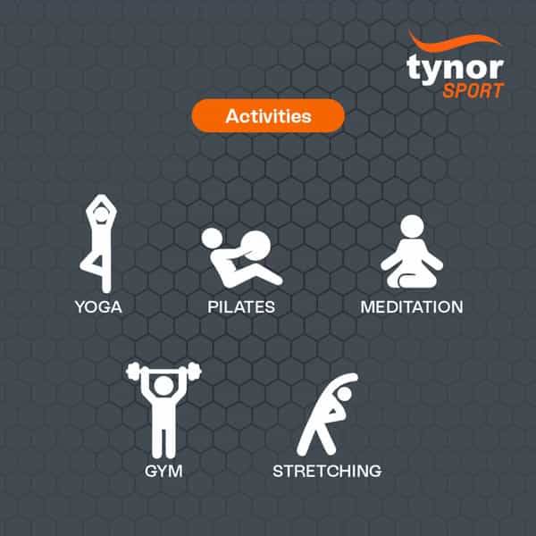 Tynor Yoga Mat Eva Purple 6Mm 1 Unit