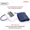 Rgb Digital Blood Pressure Monitor Machine With C Type Usb Port