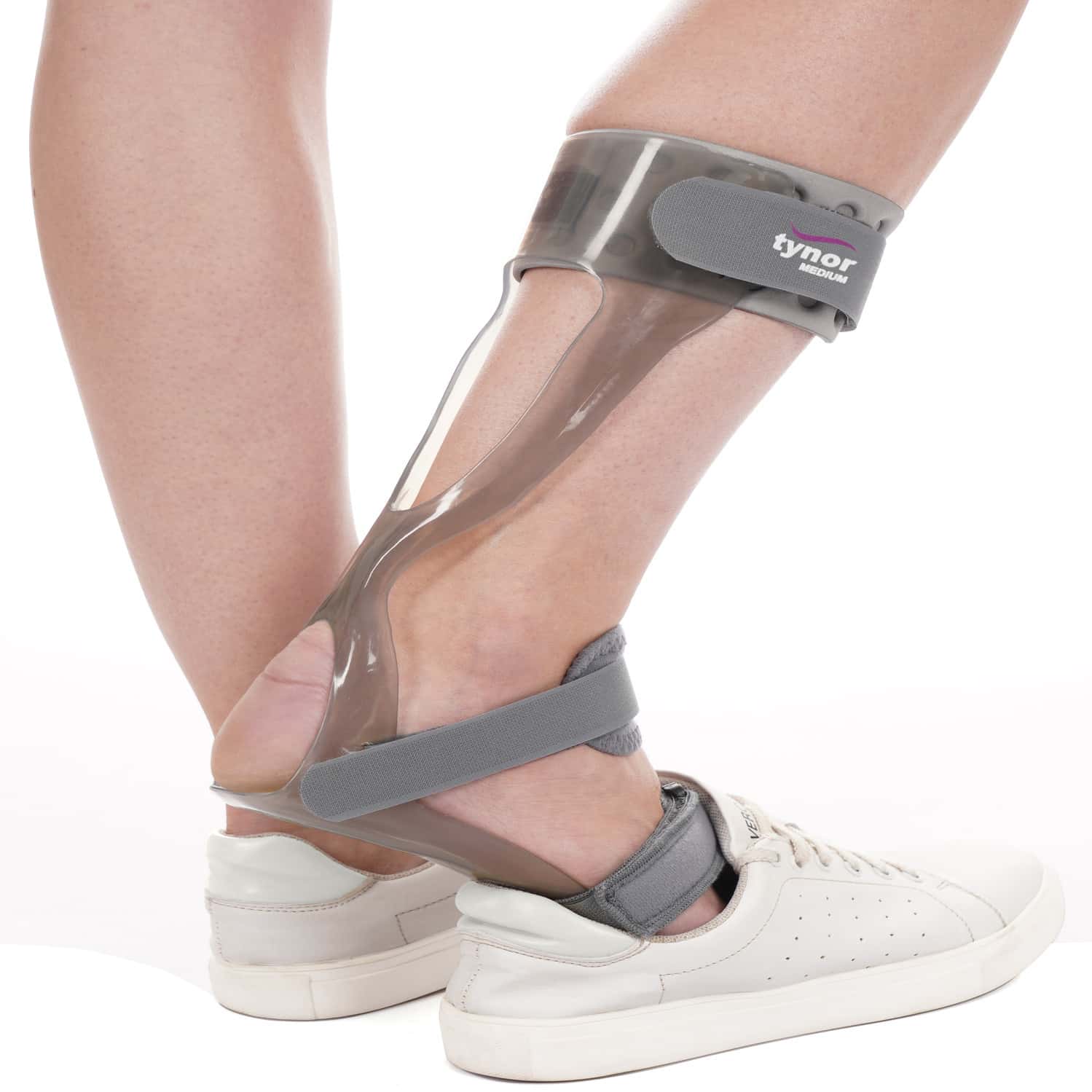 Tynor Foot Drop Splint With Liner Grey Right Large 1 Unit