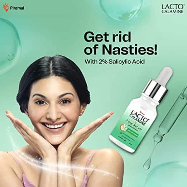 Lacto Calamine 2% Salicylic Acid Face Serum| Reduces Acne Marks| 30 Ml X Pack Of 2