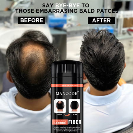 Mancode Hair Building Fiber 20Gm