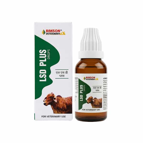 Baksons Veterinary Lsd Plus Drops | For Veterinary Use | 30 Ml