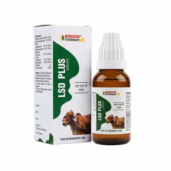 Baksons Veterinary Lsd Plus Drops | For Veterinary Use | 30 Ml