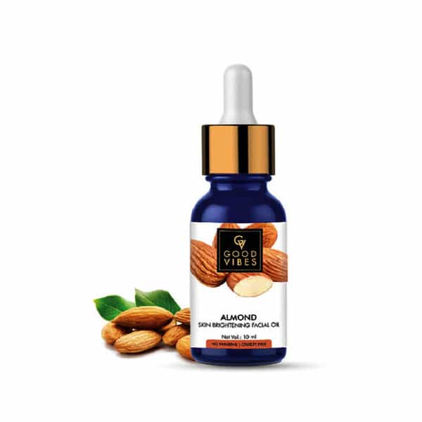 Good Vibes Skin Brightening Facial Oil Almond - 10 Ml