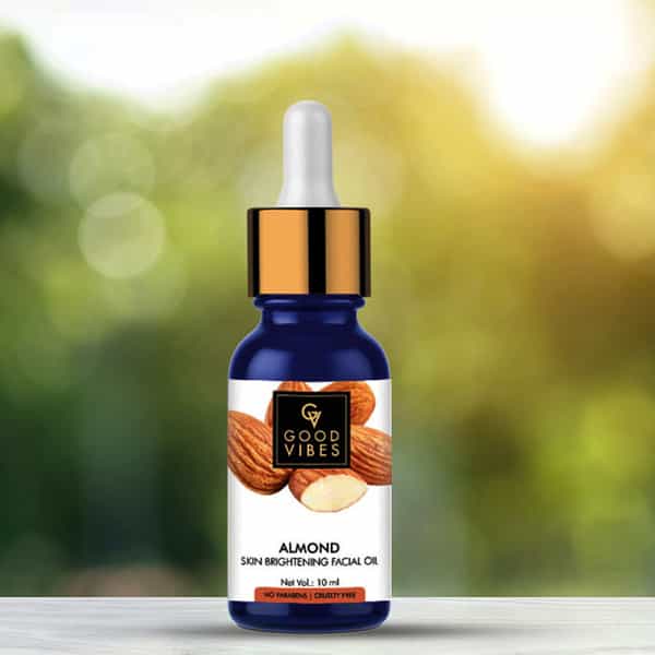 Good Vibes Skin Brightening Facial Oil Almond - 10 Ml