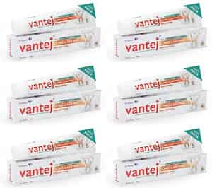 Vantej Tooth Sensitivity Toothpaste | White - 100g X Pack Of 6