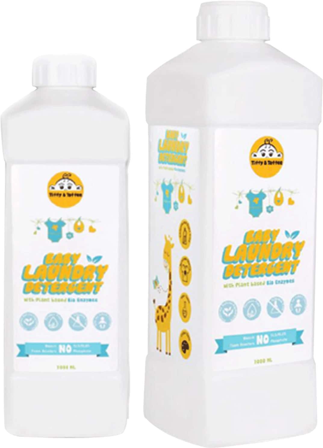 Tiffy & Toffee Baby Laundary Detergent - 1000 Ml Plant Based