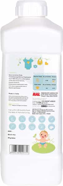 Tiffy & Toffee Baby Laundary Detergent - 1000 Ml Plant Based