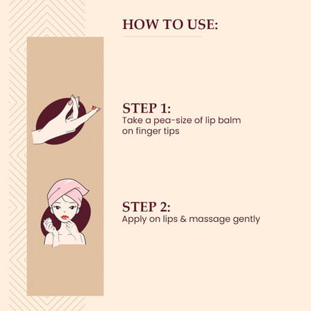 Mother Sparsh Rose & Beetroot Lip Balm For Dry & Chapped Lips -10 Gm