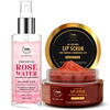 Tnw-The Natural Wash Lip Scrub 25g + Rose Water 200ml Face Toner For Soft Lips & Hydrated Skin