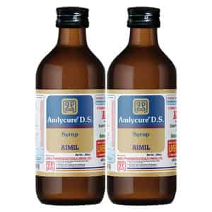Aimil Amlycure D.s. Syrup For Liver Health Natural Liver Herbal Tonic | (pack Of 2 | 200 Ml Each)