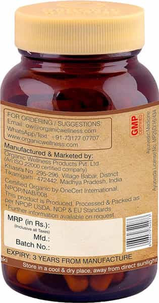 Organic Wellness Owheal Triphala Capsule 90