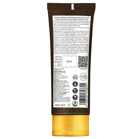Wow Skin Science Niacinamide Face Wash For Blemishes | Oil Control & Acne Spots - 100ml Tube