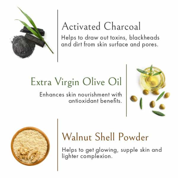 Wow Skin Science Activated Charcoal Face Scrub 100 Ml