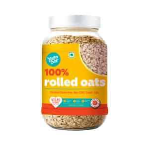 Yoga Bar 100% Rolled Oats Jar Gluten Free 1kg