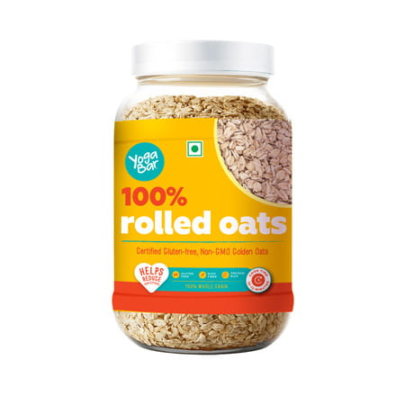 Yoga Bar 100% Rolled Oats Jar Gluten Free 1kg