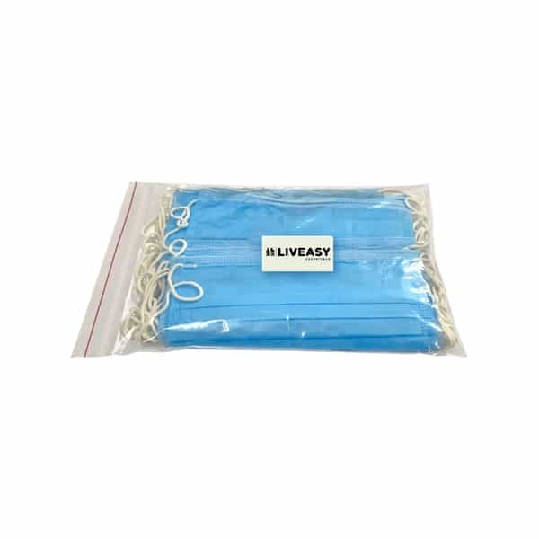 3Ply Surgical Mask By Liveasy - Pack Of 50