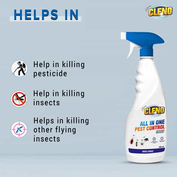 Cleno All In One Pest Control Spray 450 Ml (Ready To Use)