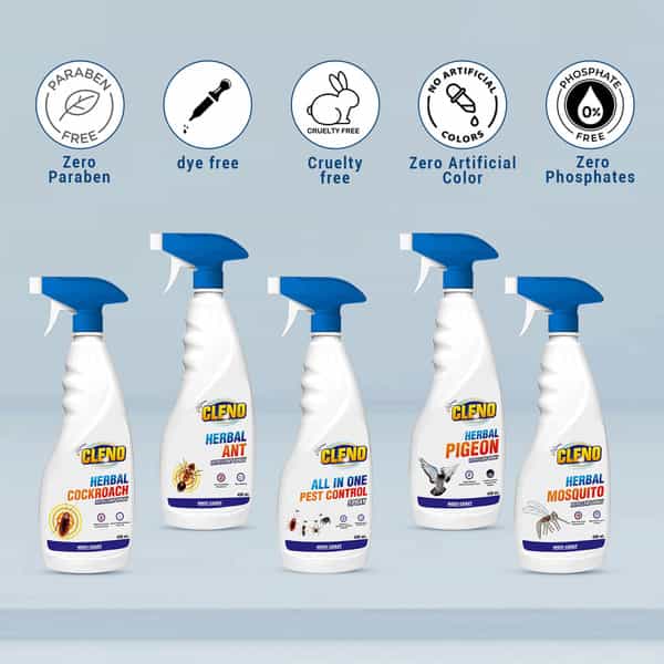 Cleno All In One Pest Control Spray 450 Ml (Ready To Use)