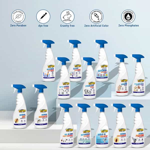 Cleno All In One Pest Control Spray 450 Ml (Ready To Use)
