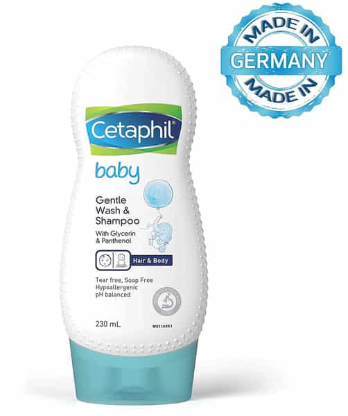 Cetaphil Baby Gentle Wash & Shampoo | Tear & Soap Free | 230 Ml | Pack Of 2
