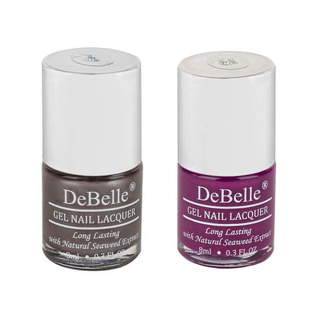 Debelle Gel Nail Polish Gift Set Of 2 Polaris | Luxe Lotus- 16 Ml (8 Ml Each)