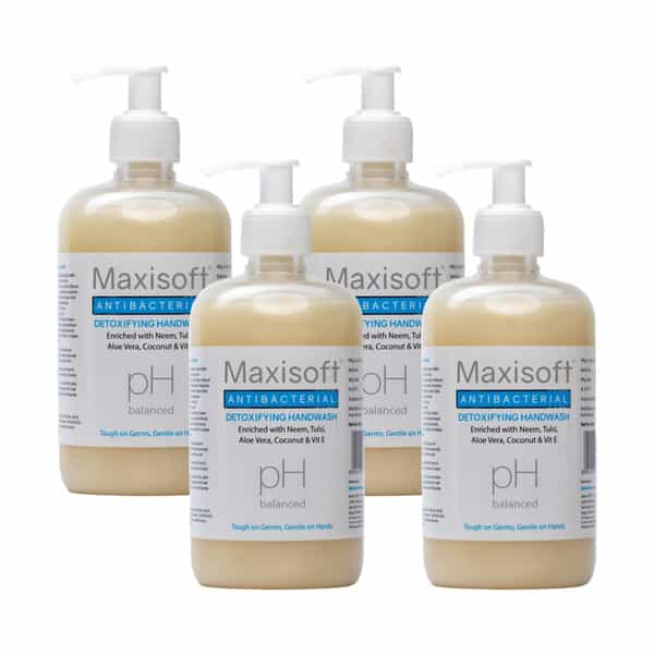 Maxisoft Antibacterial Detoxifying | Ph Balanced | Hand Wash | Bottle | 500 Ml