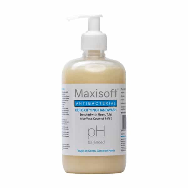 Maxisoft Antibacterial Detoxifying | Ph Balanced | Hand Wash | Bottle | 500 Ml