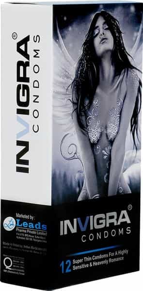 Invigra Feather Touch Condoms - 12 Condoms