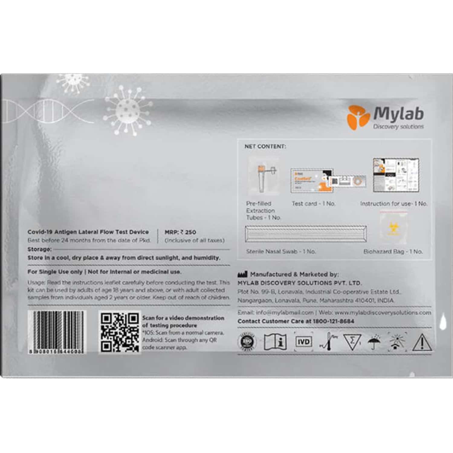 Buy COVISELF COVID SELF TEST KIT Online & Get Upto 60 OFF at PharmEasy