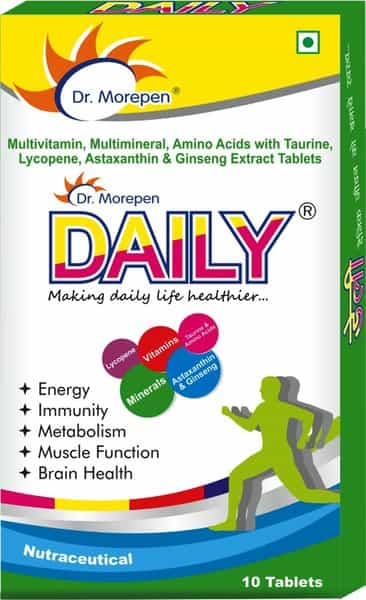 Dr. Morepen Daily Multivitamin | Tablets | 10 No's