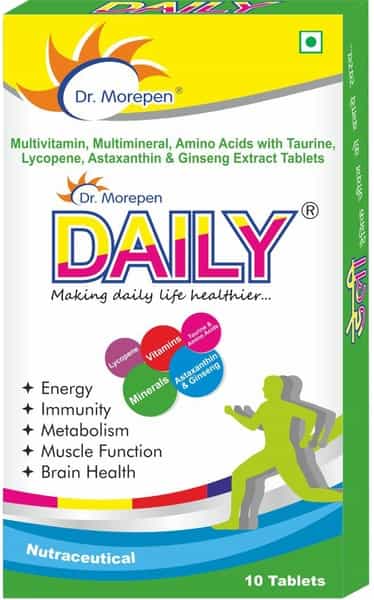Dr. Morepen Daily Multivitamin | Tablets | 10 No's