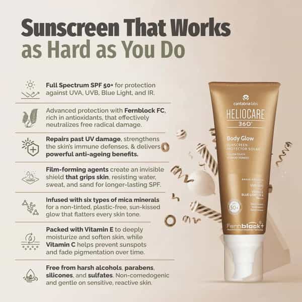 Heliocare 360 Body Glow | 100Ml