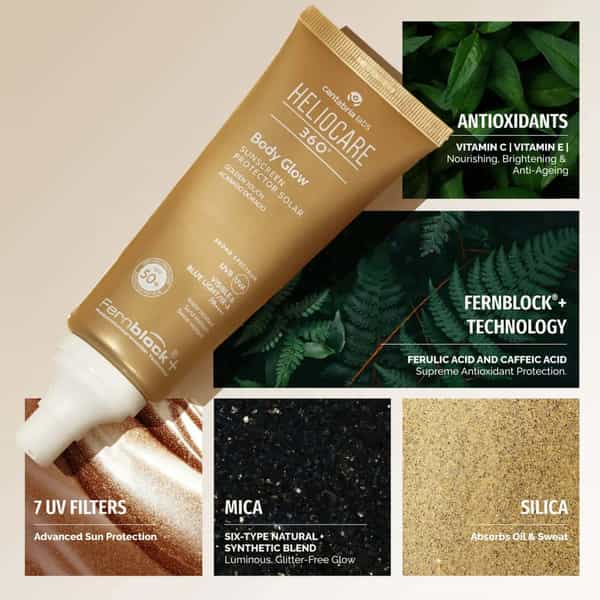 Heliocare 360 Body Glow | 100Ml