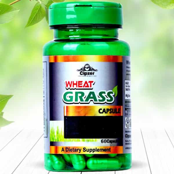 Cipzer Wheat Grass Capsule 60