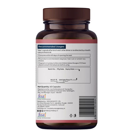 Miduty Anxiety Anger Mood Calm Supplement - Ksm-66 Ashwagandha | Gaba- Anti Depressant -60 Capsules