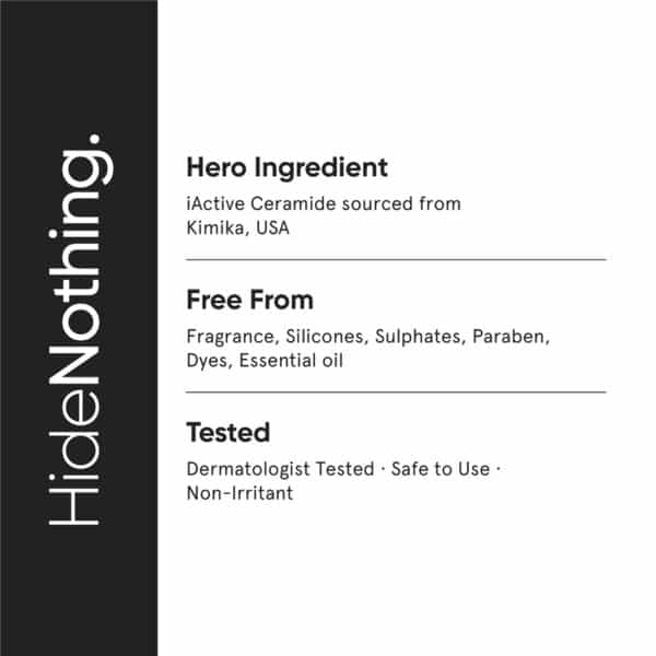 Ceramides 0.3% + Bisabolol Strengthens And Repair Skin Barrier | Hydrates & Soothes | Dry Skin - 50G