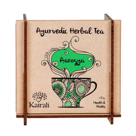 Kairali Aarogya - Herbal Infusion Tea For Health & Vitality - 100g