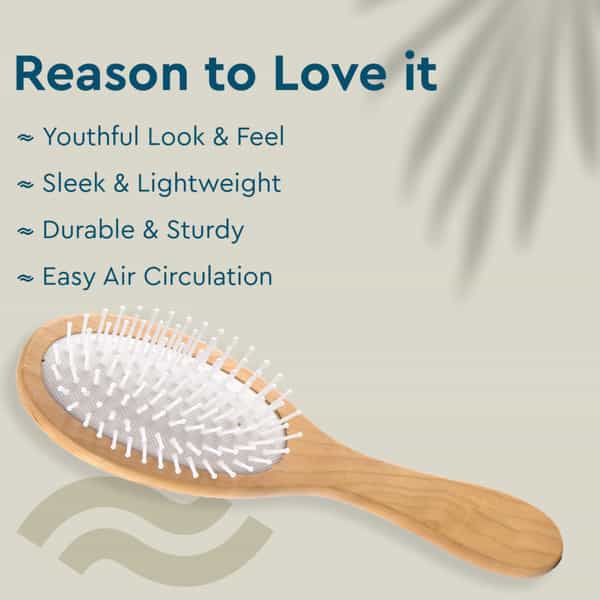 Gubb Wooden Hues Oval Brush