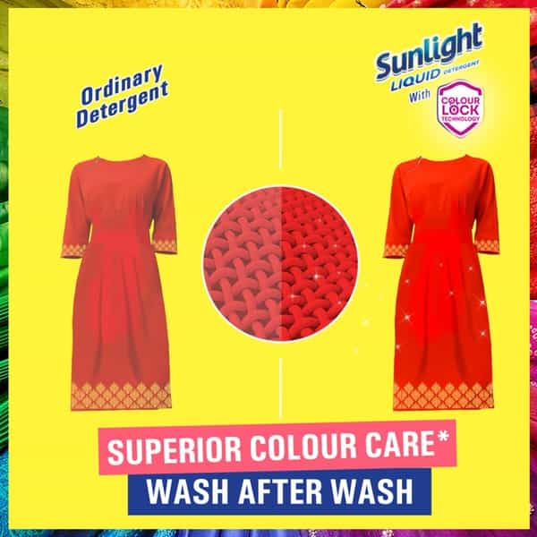 Sunlight Liquid Detergent - 800Ml