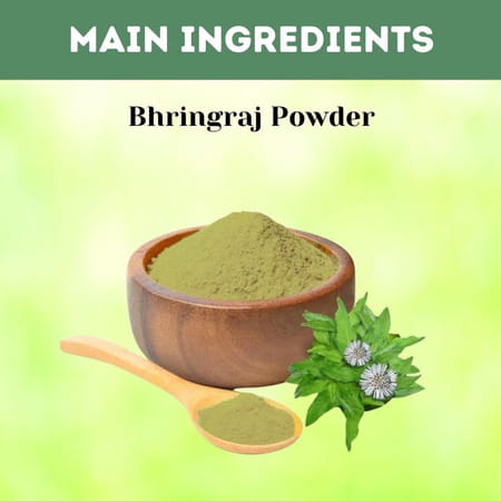 Herbal Hills Bhringraj Powder - 1kg - Pack Of 2
