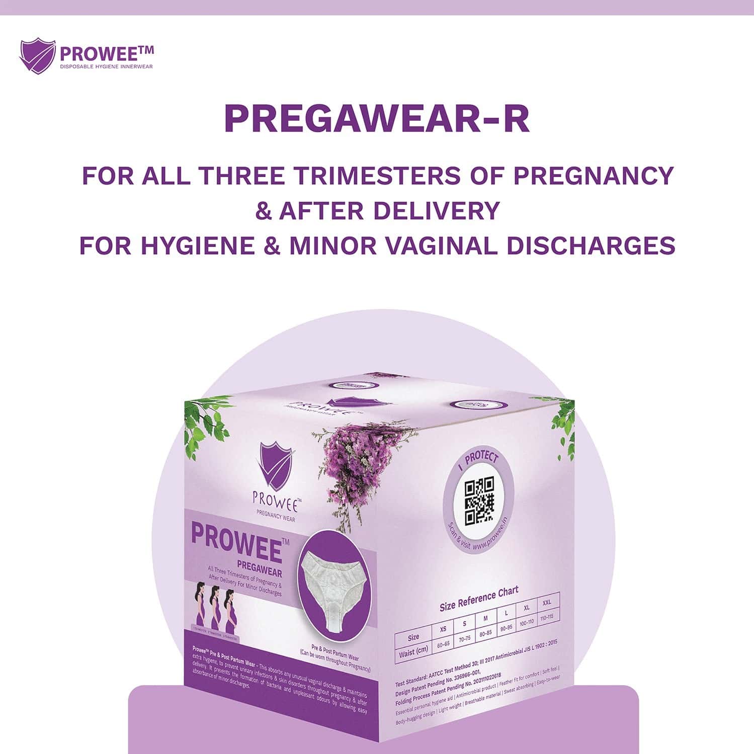 Buy PROWEE WOMEN'S DISPOSABLE PRE & POST PARTUM MINOR DISCHARGE