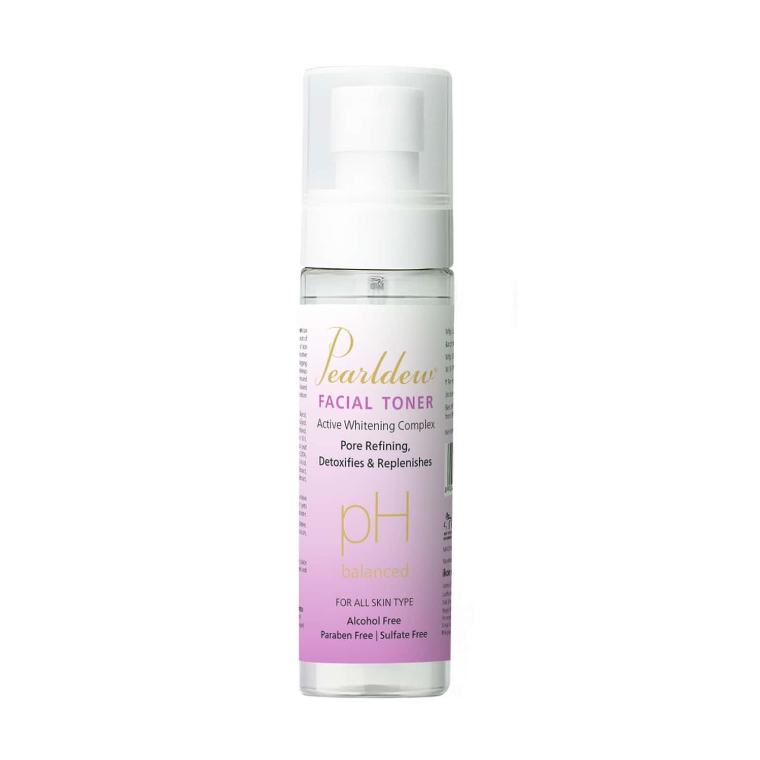 Pearldew Facial Toner | All Skin Types |cleanses Pores| Hydrates Skin | (100 Ml Pack Of 1)