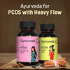 Gynoveda Pcos Pcod Ayurvedic Medicine For Heavy Flow Early Periods Acne Thyroid. 1 Month Pack