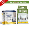 Friends Premium Adult Dry Pants Large 10 Pc Pack + Classic Underpads Combo