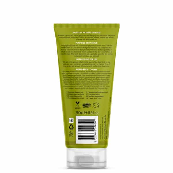 Urban Veda Purifying Ayurvedic Neem Body Scrub 200 Ml