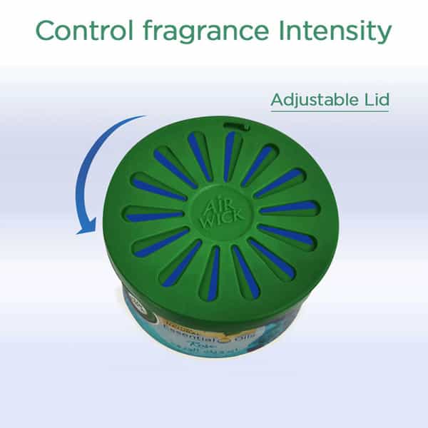 Airwick Air Freshener Gel Can Fresh Waters Suitable For Home Car & Office - 70G