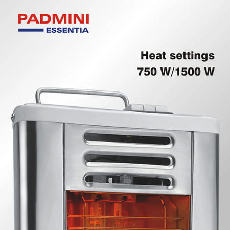Padmini Essentia Tower Heater Quartz With Fan
